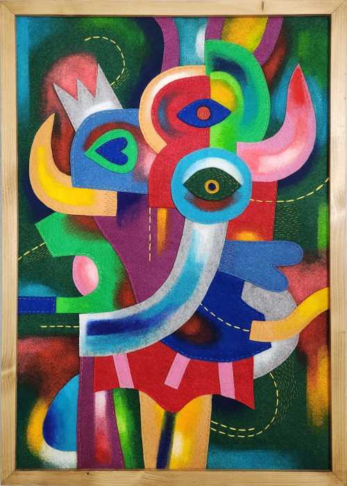 ArtChart | Sewn Imagery 01 by Soha Ghasemi