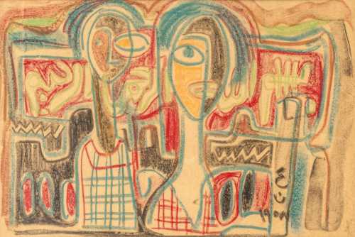 ArtChart | Abstract Faces by Omar El-Nagdi
