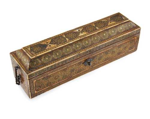 ArtChart | A Katamkari scribe's case, Iran, 19th century by Unknown Artist