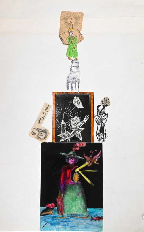 ArtChart | Butterfly and Candle by Ardeshir Mohasses