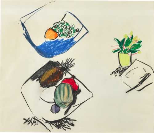 آرتچارت | بدون عنوان از منوچهر یکتایی