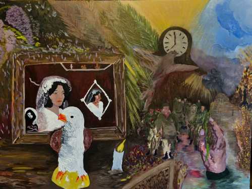 آرتچارت | عروس خوشه های اقاقی 1 از سارنج .