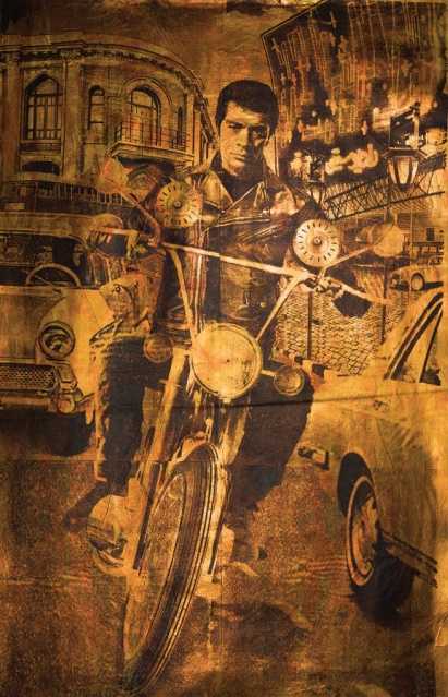 ArtChart | Reza the Motorcyclist Returns by Khosrow Hassanzadeh