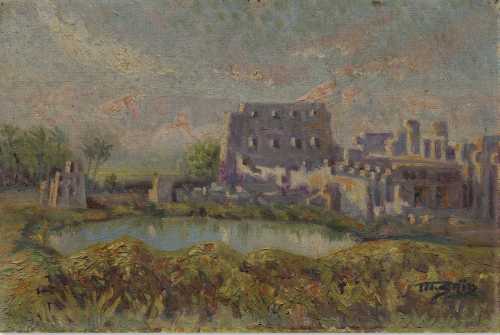 آرتچارت | دریاچه مقدس در اقصر از محمود سعید