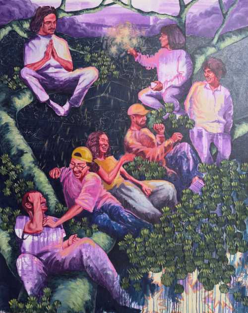 آرتچارت | بدون عنوان از غزل مروی