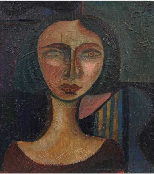 ArtChart | Portrait of a Woman by Jabra Ibrahim Jabra