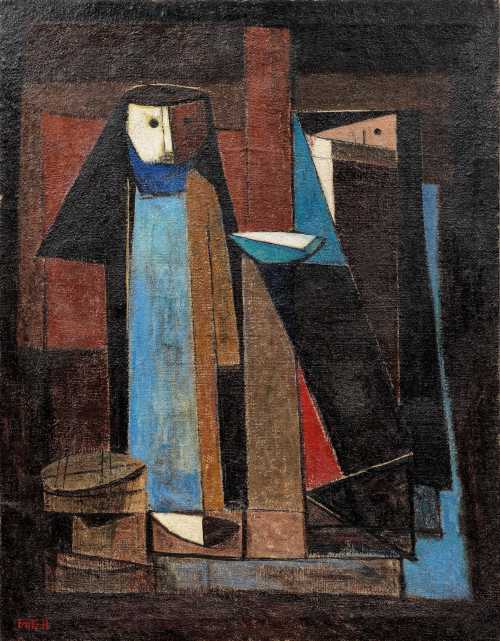 ArtChart | El-Allabat (The Curd Sellers) by Faegh Hassan