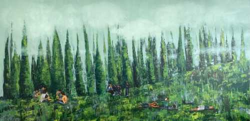 آرتچارت | بدون عنوان از سایه منصور