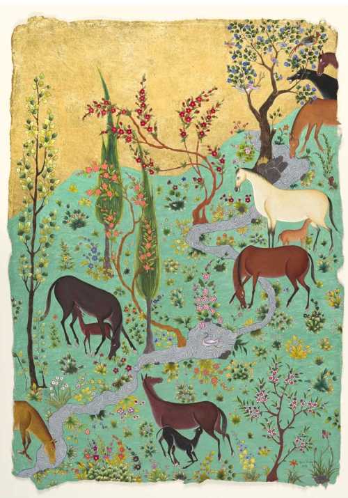 ArtChart | A Meadow for Shabdiz by Hana Shahnavaz