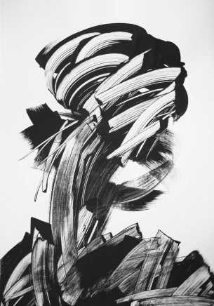 ArtChart | Portraits from "BLACK" series by Koorosh Shishegaran