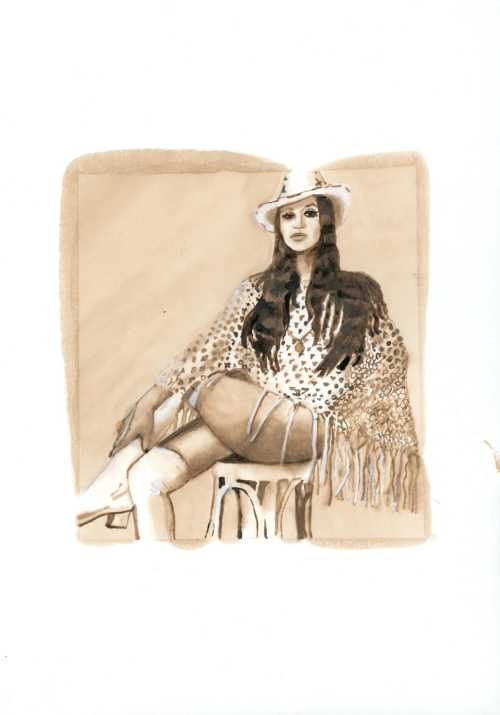 آرتچارت | حتماً یه جورایی سوپراستار هست (پرتره جمیله) از سهیلا سخنوری