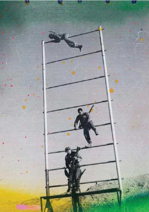 ArtChart | Soldiers and Ladder by Behnam Kamrani