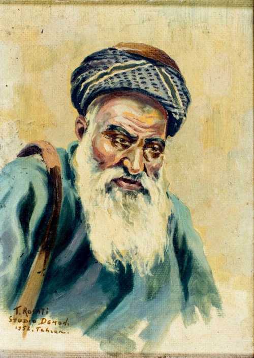 آرتچارت | پرتره‌ مرد خاورمیانه‌ای از تی روشتی