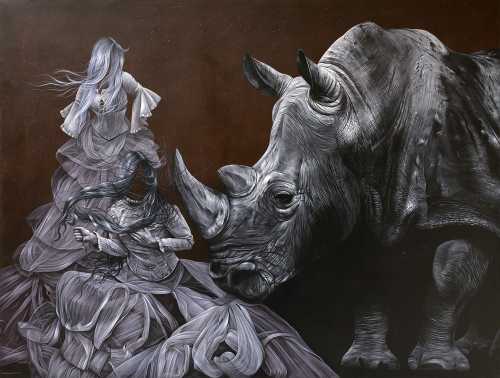 آرتچارت | بدون عنوان از مجموعه زمان گمشده از محمد طباطبایی