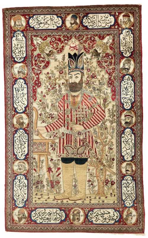 ArtChart | An Isfahan pictorial rug, Central Persia, circa 1910 by Unknown Artist