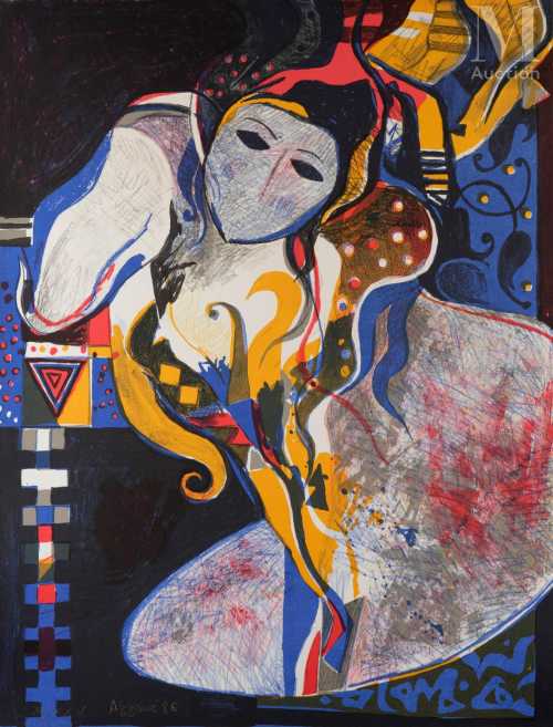 ArtChart | One Thousand and One Nights by Dia Azzawi