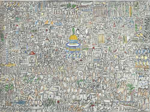 ArtChart | Jerusalem by Jamil Molaeb