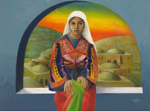 آرتچارت | زنی از بیت‌لحم از سليمان منصور‎