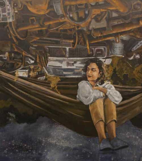 ArtChart | Lonely is the One Who Lived on the Border by Ebrahim Barfarazi