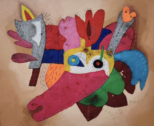 ArtChart | Sewn Imagery 18 by Soha Ghasemi