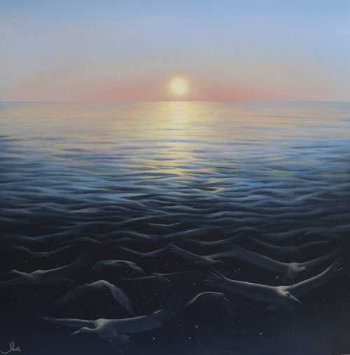 ArtChart | The Dark Sea of Consciousness by Mosafer -