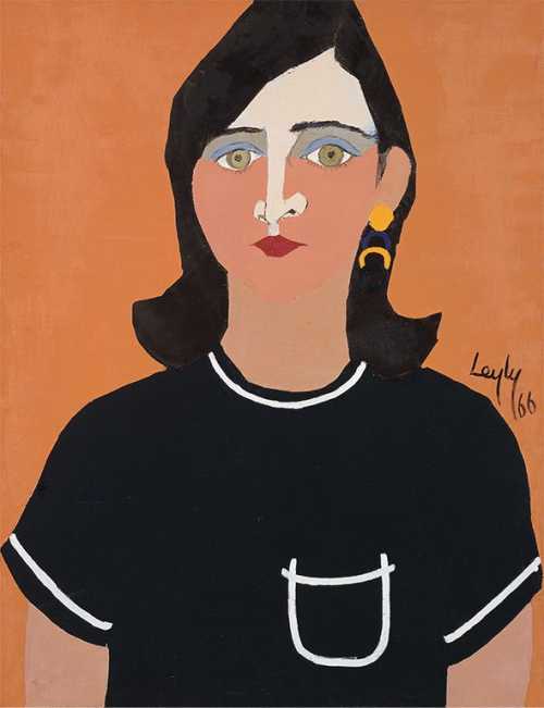 ArtChart | Portrait of Nasrin by Leily Matine Daftary