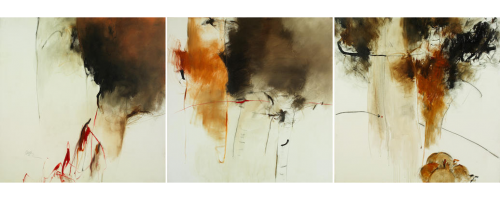 ArtChart | Triptych by Farideh Lashai