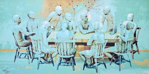 آرتچارت | شام آخر، نسخه اول از حسین خسروجردی