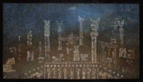 ArtChart | Persepolis on Fire by Mahmoud Zenderoudi