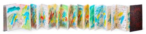 ArtChart | Khat wa Rasm (Line and Hand-drawing) by Etel Adnan