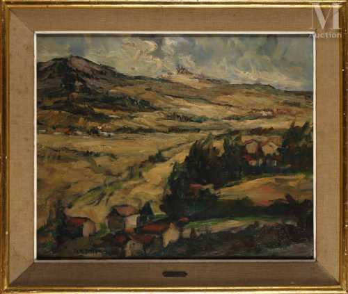 ArtChart | Mountainous Landscape by Georges Hanna Sabbagh