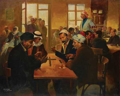 آرتچارت | قهوه حسن عجمی از سلام جبار