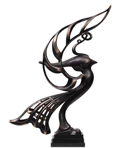 ArtChart | My Crown is from Hou, Hundreds of Figures on My Wings is from Him by Taha Behbahani