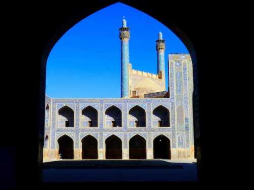 ArtChart | The Shah Mosque, Isfahan (from the Inverted Bowl series) by Saqi .