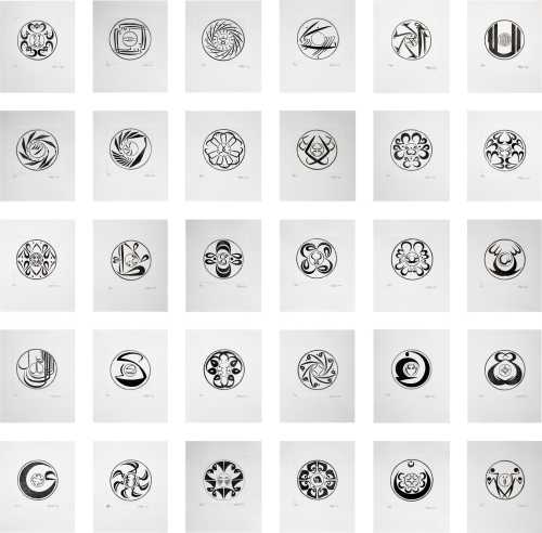 آرتچارت | الفبای عربی از حسین ماضي