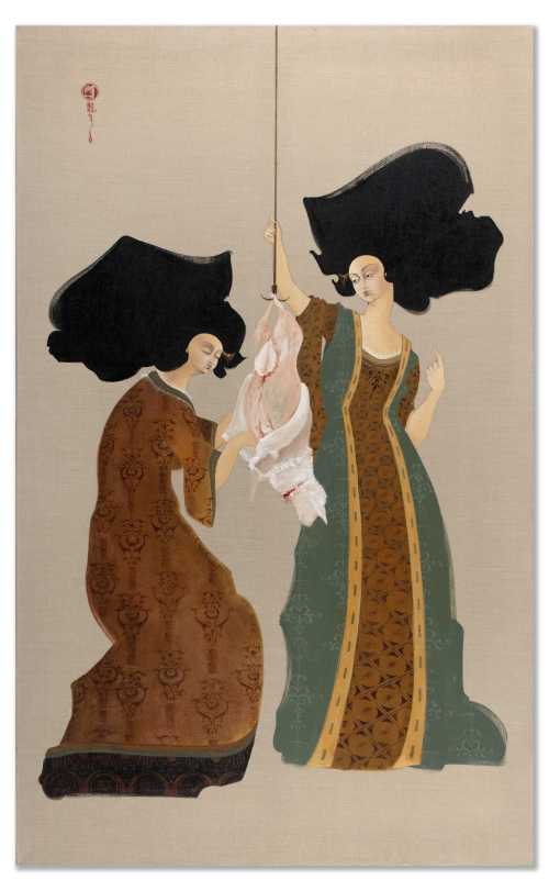 ArtChart | Flaying the Lamb by Hayv Kahraman