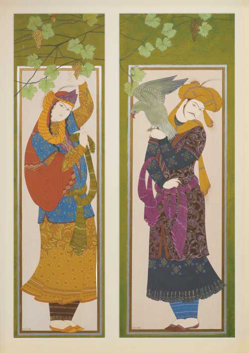 آرتچارت | شعله قلب "یار" از مجموعه "دلدادگان" از فرح اصولی