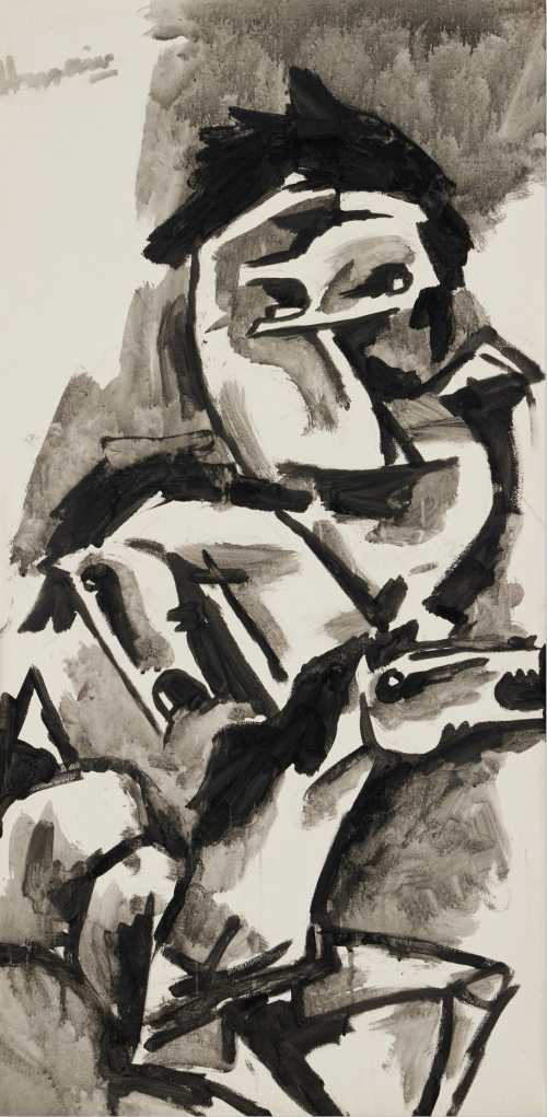 آرتچارت | بدون عنوان (اسب‌ها) از مقبول فدا حسین