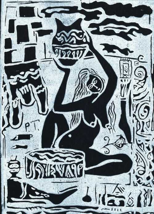 ArtChart | Black Woman by Parviz Tanavoli