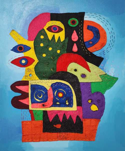 ArtChart | Sewn Imagery 06 by Soha Ghasemi