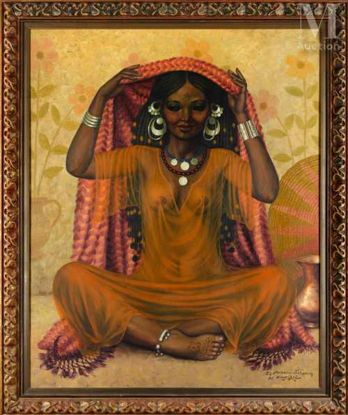 ArtChart | Nubian Girl by Monir Fahim