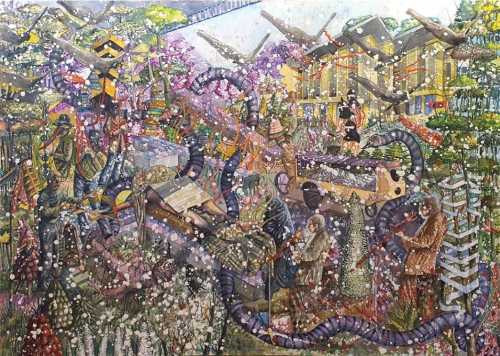 آرتچارت | مجنون در اردوگاه لیلی درگذشت از بهرنگ صمدزادگان