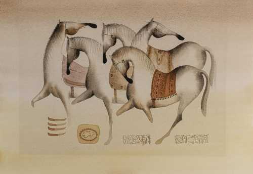 ArtChart | Horses by Mohammad Ali Taraghijah