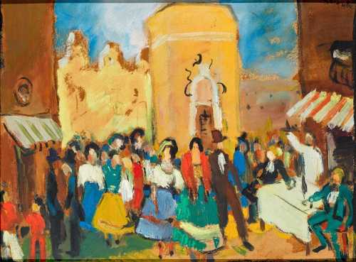 آرتچارت | بدون عنوان (راهپیمایی در فضای باز) از سیف وانلی