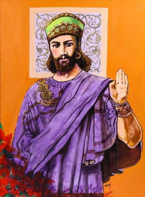 ArtChart | King Cyrus The Great by Nasser Ovissi