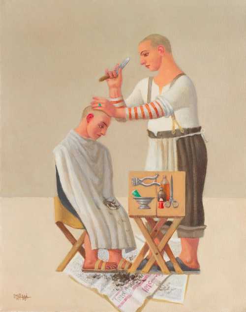 ArtChart | Baghdad Barber by Faisal Laibi Sahi