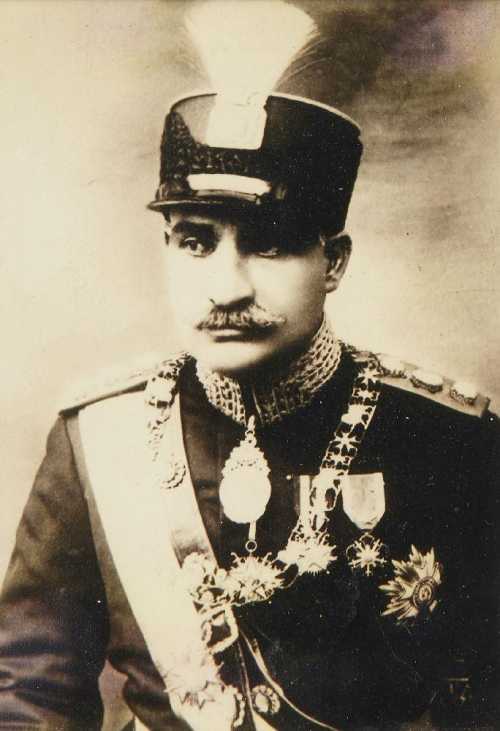 ArtChart | A group of framed photographs, Iran, Pahlavi period, including two black and white photos of Reza Shah Pahlavi (1878-1944) by Unknown Artist