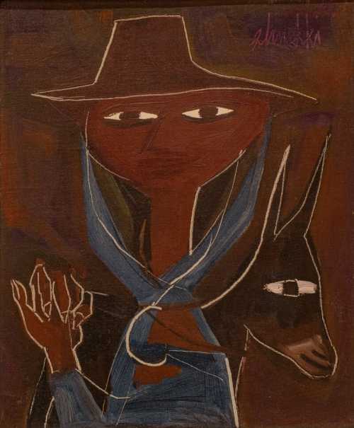 ArtChart | L'Homme au Chapeau by Hatem El Meki