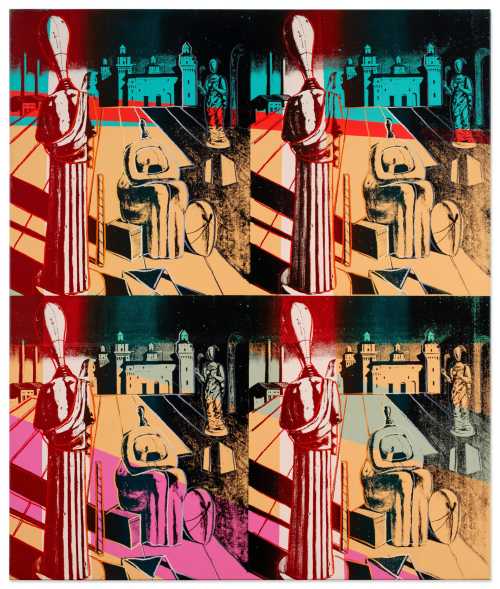 آرتچارت | الهه‌های خیال‌پرداز (به یاد دِ کیریکو) از اندی وارهول