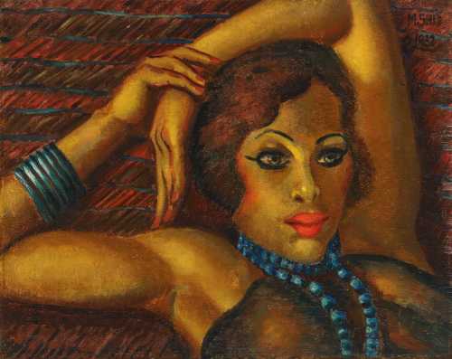 آرتچارت | دختری با چشمان سبز از محمود سعید